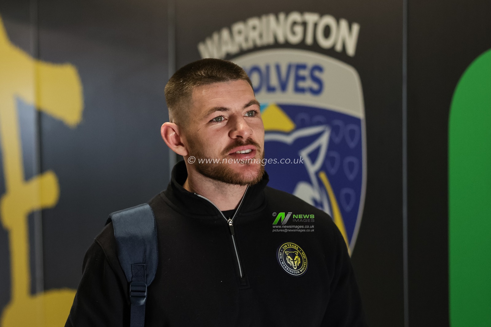 Danny Walker of Warrington Wolves arrives during the Betfred Challenge Cup round 4 match Goole Vikings vs Warrington Wolves at The Halliwell Jones Stadium, Warrington, United Kingdom on 14 March 2026

(Photo by Mark Cosgrove/News Images)