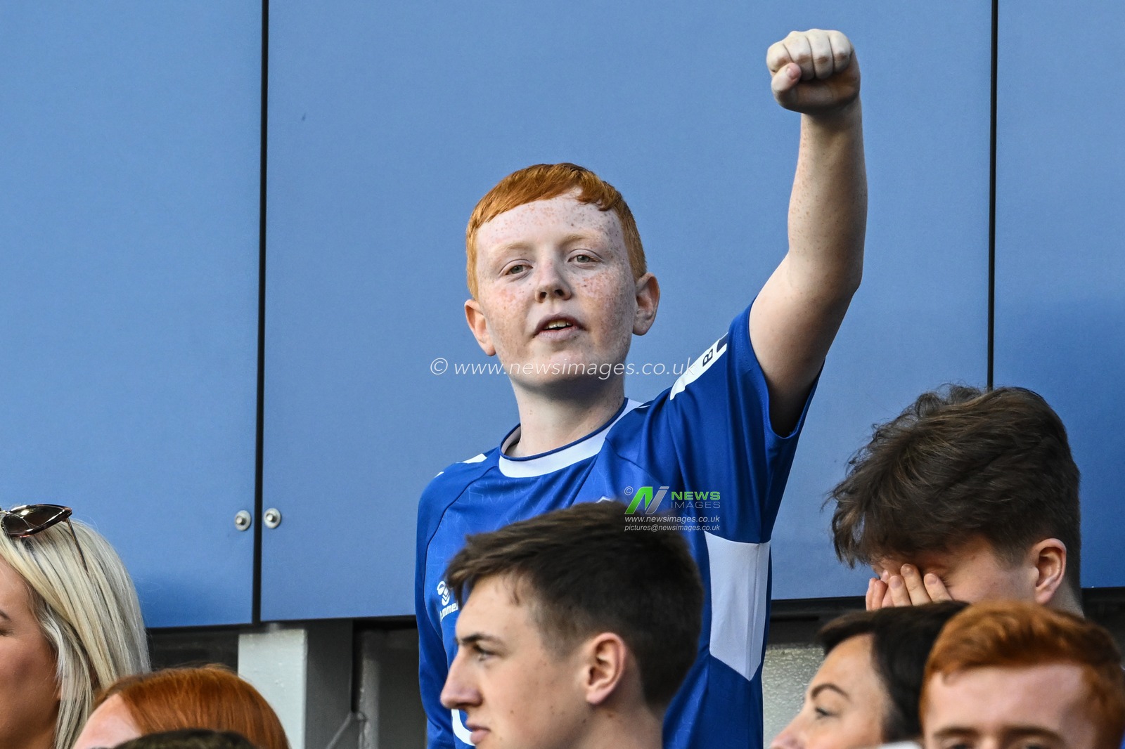 Everton fans before the Premier League match Everton vs Bournemouth at Goodison Park, Liverpool, United Kingdom, 28th May 2023

(Photo by Craig Thomas/News Images)