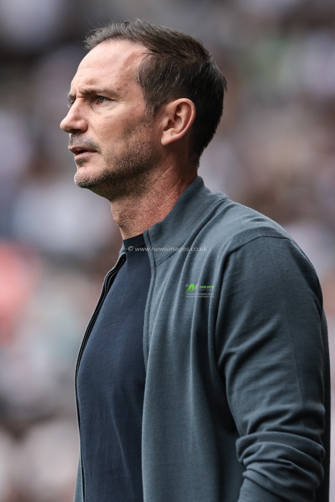 Frank Lampard manager of Coventry City looks on during the Sky Bet Championship match Derby County vs Coventry City at Pride Park Stadium, Derby, United Kingdom, 16th August 2025

(Photo by Mark Cosgrove/News Images)