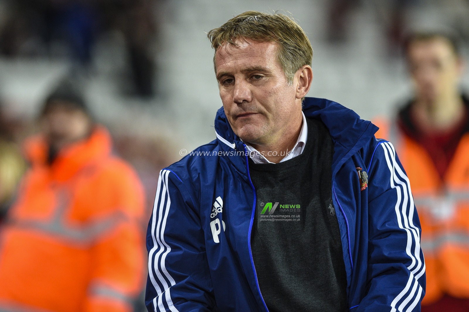 22nd October 2019, Stadium Of Light, Sunderland, England; Sky Bet League 1, Sunderland v Tranmere Rovers : Phil Parkinson, manager of Sunderland, prior to kick-off.

Credit: Iam Burn/News Images
