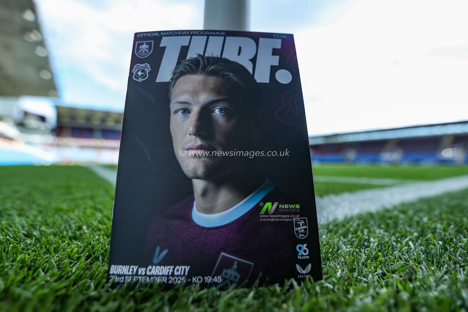 Match day programme ahead of the Carabao Cup round 3 match Burnley vs Cardiff City at Turf Moor, Burnley, United Kingdom, 23rd September 2025

(Photo by Jorge Horsted/News Images)