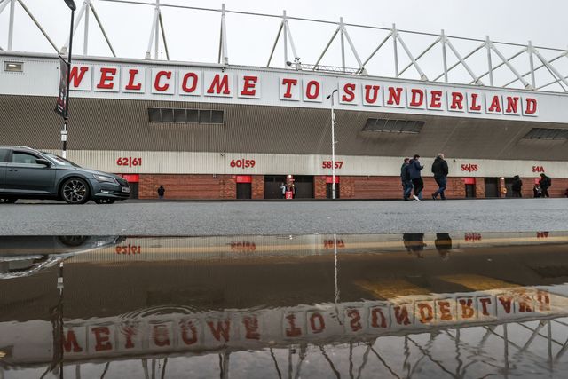 A general view of Stadium Of Light ahead of the Premier League match Sunderland vs Manchester United at Stadium Of Light, Sunderland, United Kingdom on 09 May 2026

(Photo by Alfie Cosgrove/News Images)