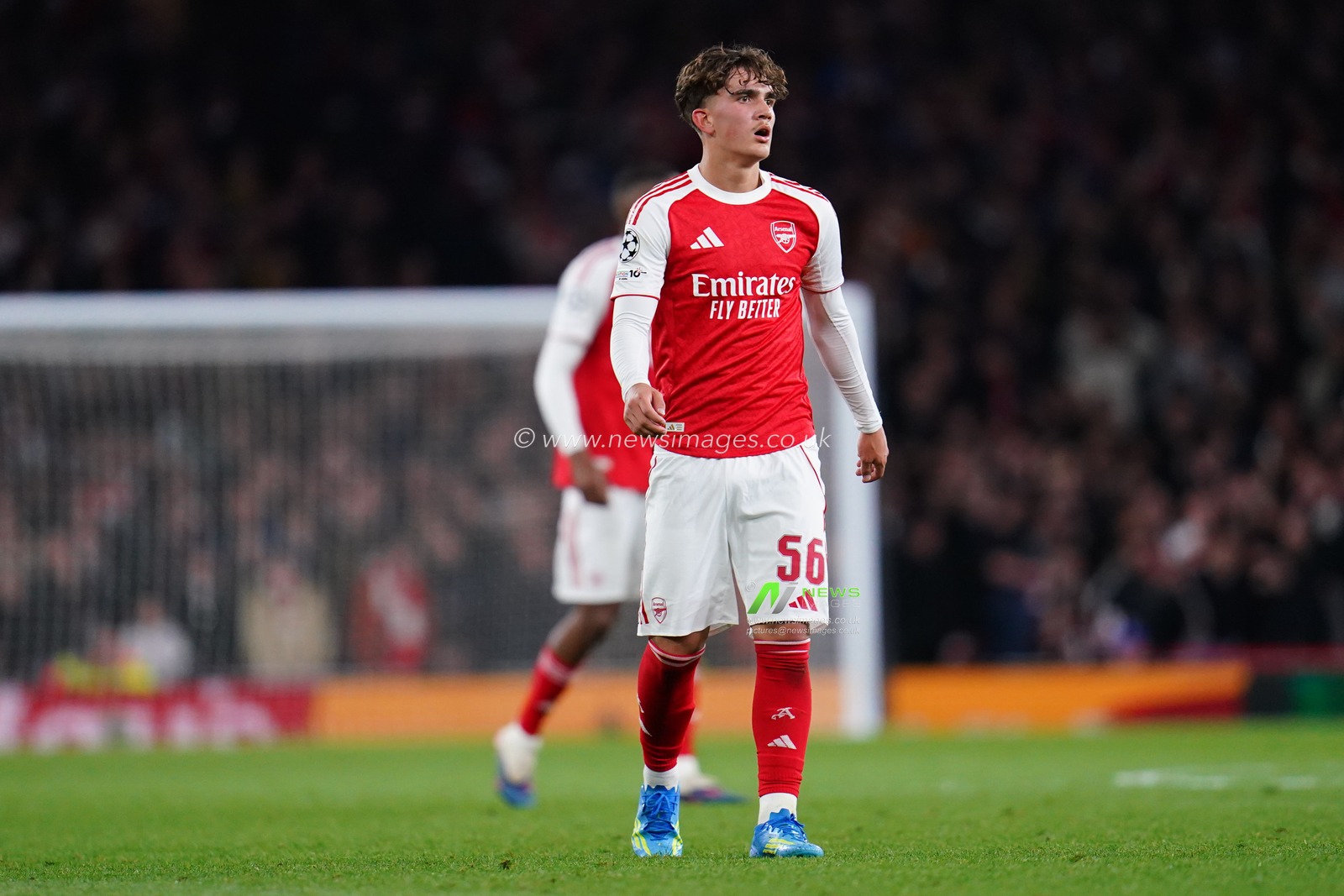 Max Dowman of Arsenal during the UEFA Champions League Quarter Finals match Arsenal vs Sporting CP at Arsenal stadium, London, United Kingdom on 15 April 2026

(Photo by Harvey Murphy/News Images)