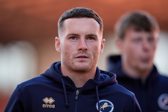 Macaulay Langstaff of Millwall inspects the pitch prior to kick off during the Sky Bet Championship match Stoke City vs Millwall at Bet365 Stadium, Stoke On Trent, United Kingdom on 21 April 2026

(Photo by Maynard Manyowa/News Images)