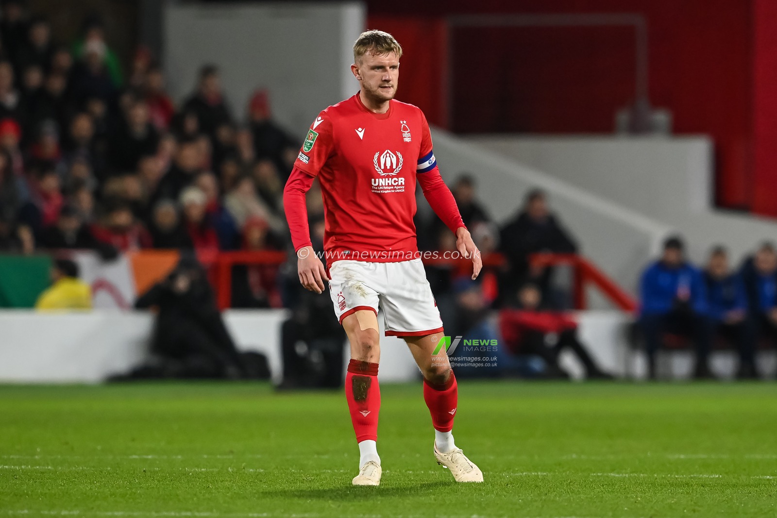 Joe Worrall #4 of Nottingham Forest during the Carabao Cup Semi-Finals match Nottingham Forest vs Manchester United at City Ground, Nottingham, United Kingdom, 25th January 2023

(Photo by Craig Thomas/News Images)