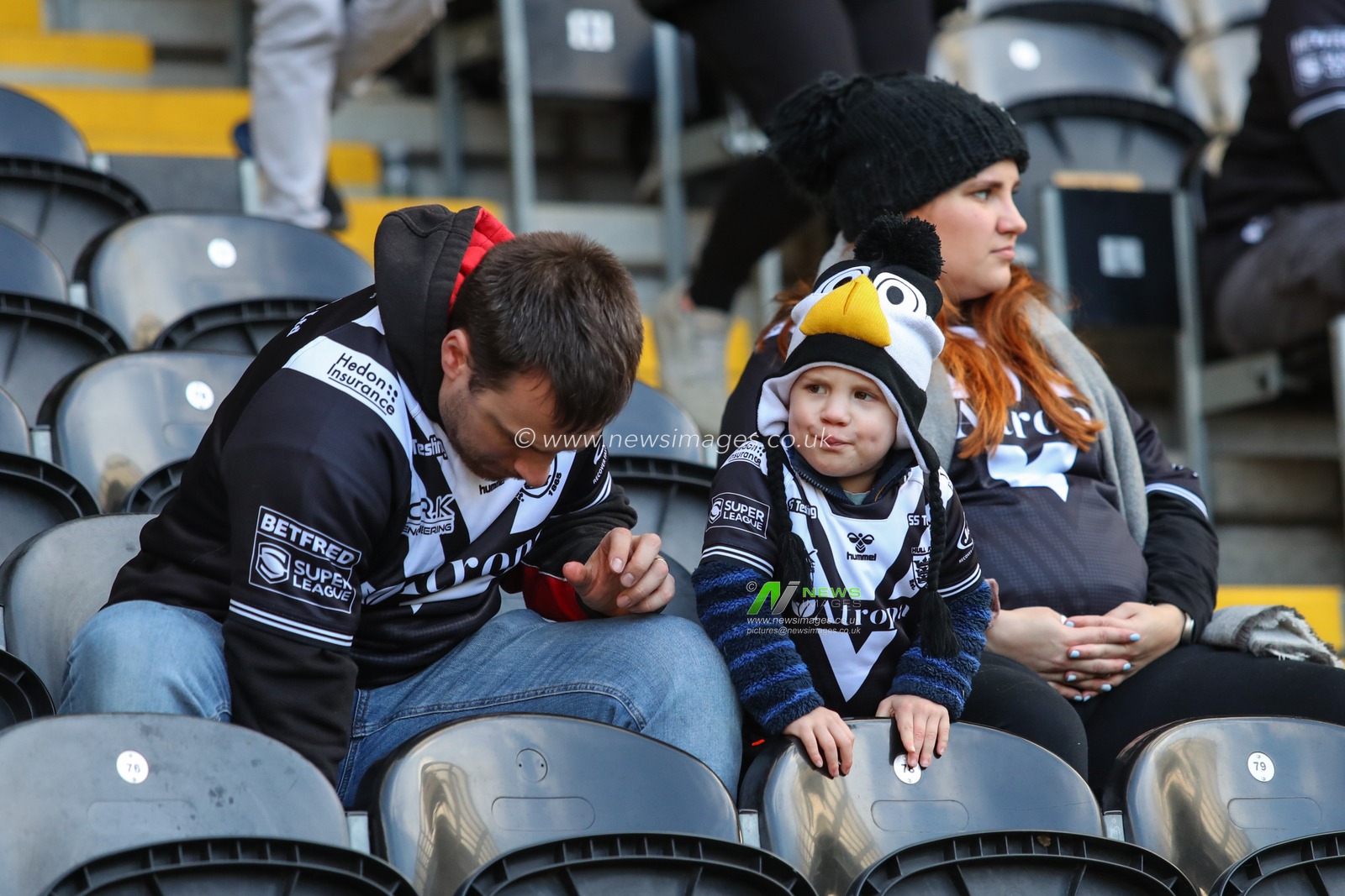 Hull FC fans await the kick off