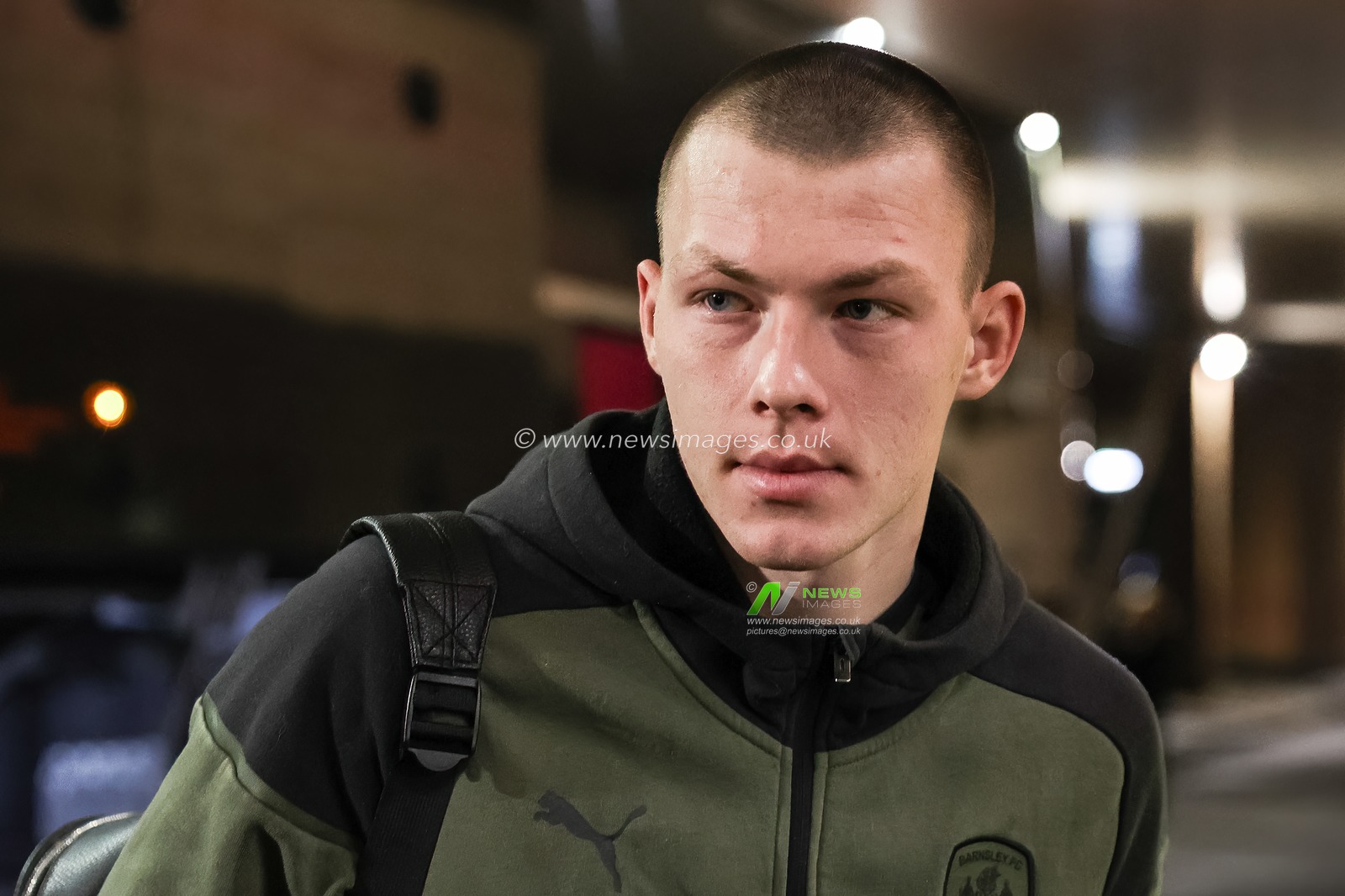 Kacper Åopata #4 of Barnsley arrives during the Bristol Street Motors Trophy match Blackpool vs Barnsley at Bloomfield Road, Blackpool, United Kingdom, 5th December 2023

(Photo by Mark Cosgrove/News Images)