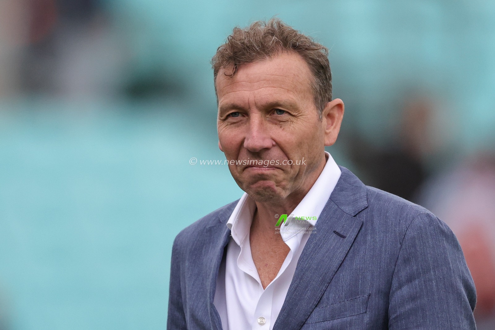 Mike Atherton during the LV= Insurance Ashes Fifth Test Series Day Five England v Australia at The Kia Oval, London, United Kingdom, 31st July 2023

(Photo by Mark Cosgrove/News Images)