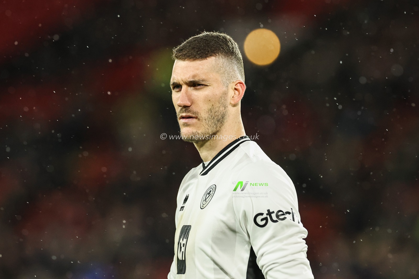 Ivo GrbiÄ‡ of Sheffield United during the Premier League match Sheffield United vs Arsenal at Bramall Lane, Sheffield, United Kingdom, 4th March 2024

(Photo by Mark Cosgrove/News Images)