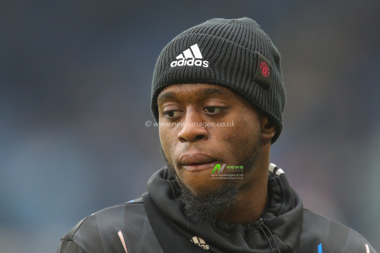 Aaron Wan-Bissaka #29 of Manchester United during the pre-game warm up ahead of the Premier League match Leeds United vs Manchester United at Elland Road, Leeds, United Kingdom, 12th February 2023

(Photo by James Heaton/News Images)
