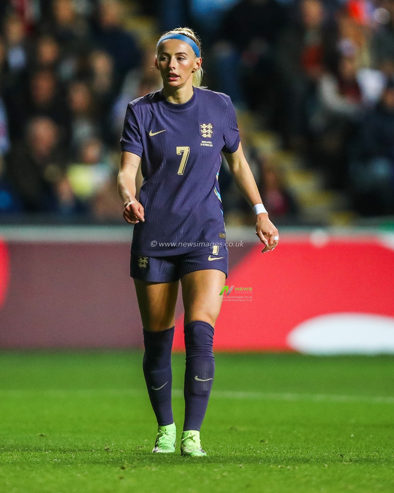 Chloe Kelly of England looks on during the Women's International Friendly match England Women vs South Africa Women at Coventry Building Society Arena, Coventry, United Kingdom, 29th October 2024

(Photo by Izzy Poles/News Images)