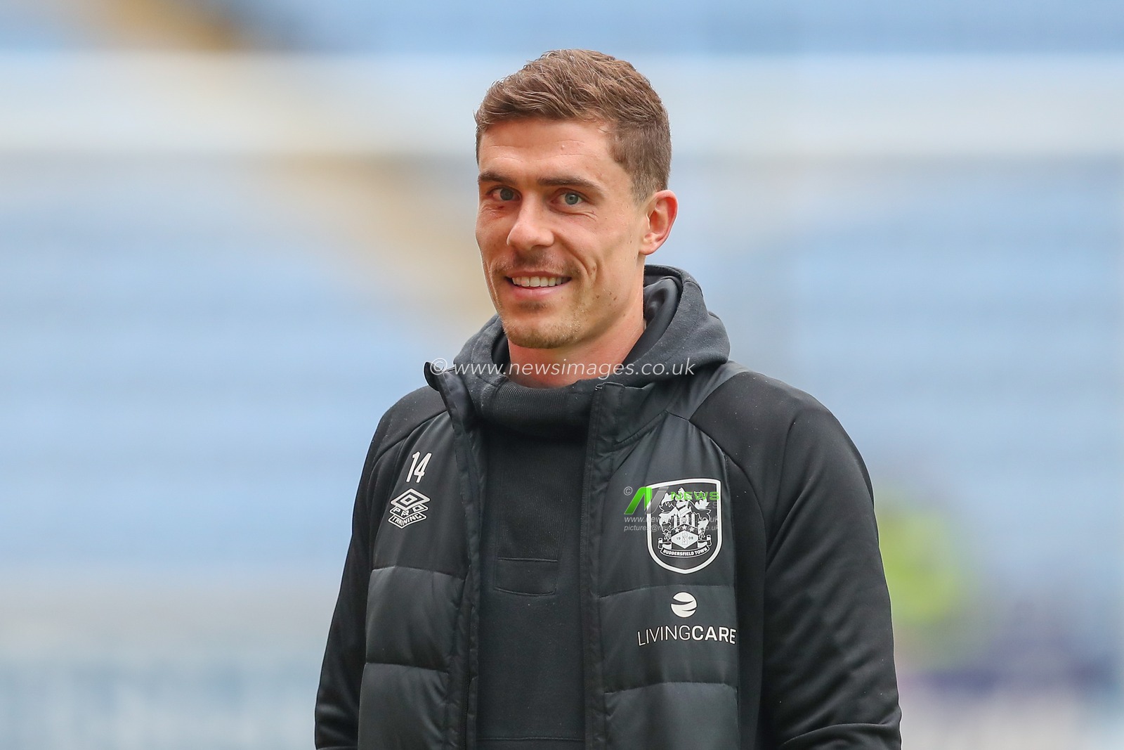 Josh Ruffels #14 of Huddersfield Town arrives ahead of the Sky Bet Championship match Coventry City vs Huddersfield Town at Coventry Building Society Arena, Coventry, United Kingdom, 28th January 2023

(Photo by Gareth Evans/News Images)