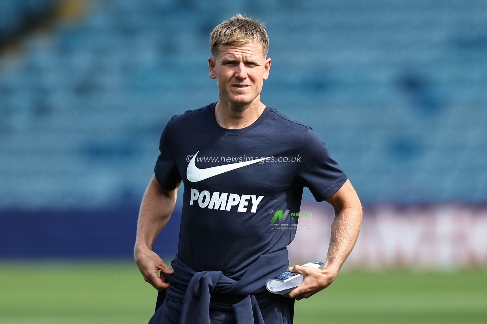 Matt Ritchie of Portsmouth arrives during the Sky Bet Championship match Leeds United vs Portsmouth at Elland Road, Leeds, United Kingdom, 10th August 2024

(Photo by Mark Cosgrove/News Images)
