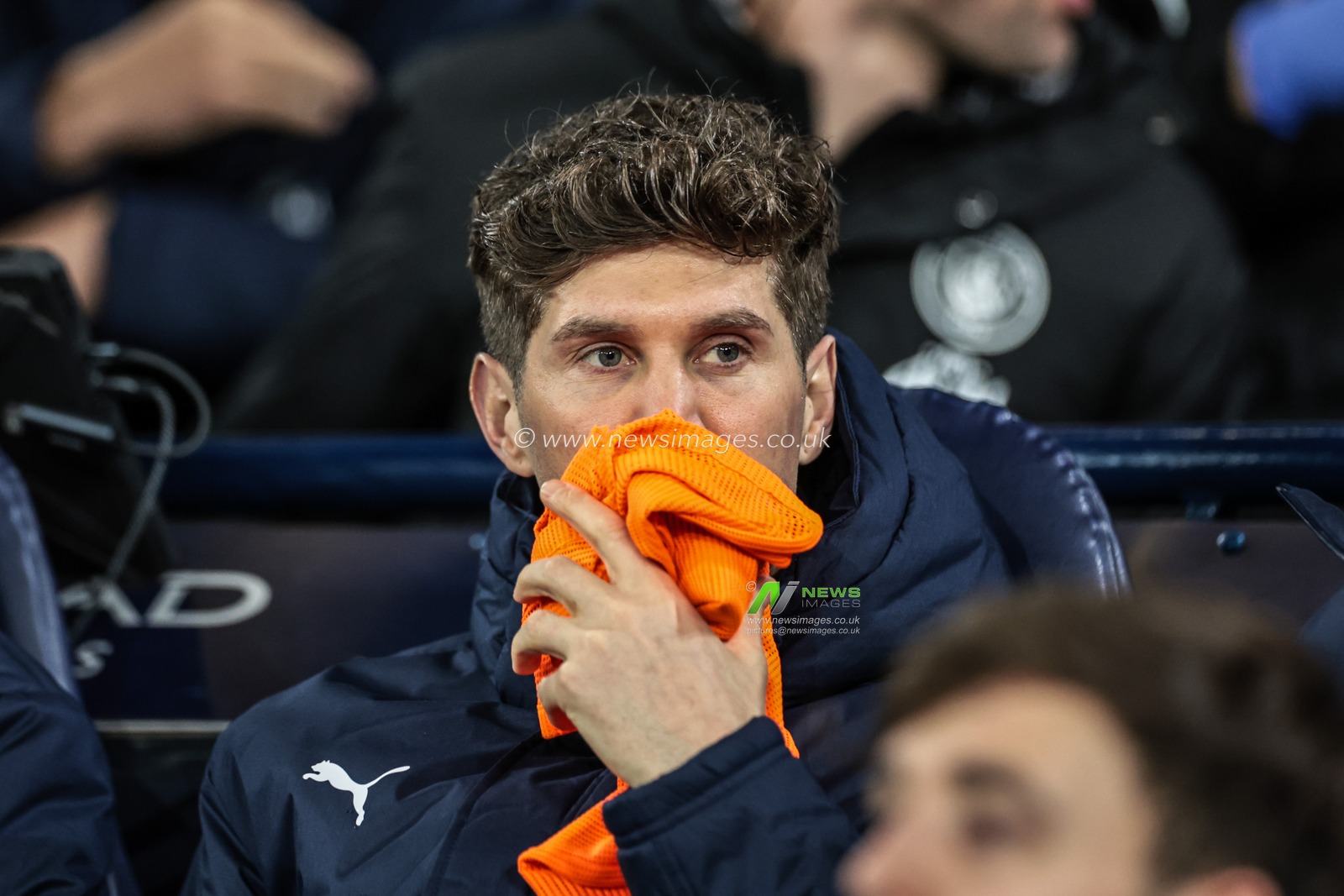 John Stones of Manchester City during the Premier League match Manchester City vs Nottingham Forest at Etihad Stadium, Manchester, United Kingdom on 04 March 2026

(Photo by Mark Cosgrove/News Images)