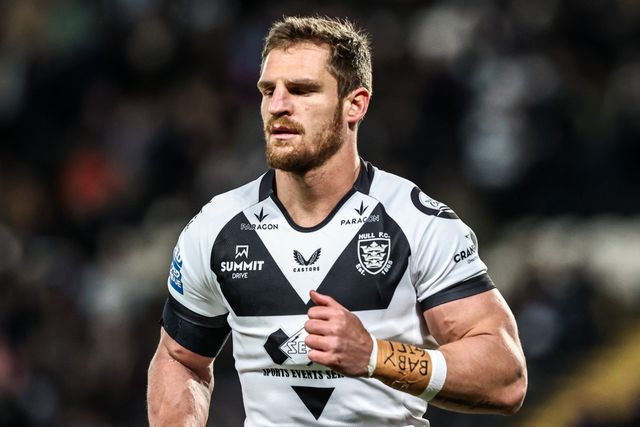 Jed Cartwright of Hull FC in the pre-game warm up during the Betfred Super League match Hull FC vs York Knights at MKM Stadium, Hull, United Kingdom on 27 February 2026

(Photo by Alfie Cosgrove/News Images)