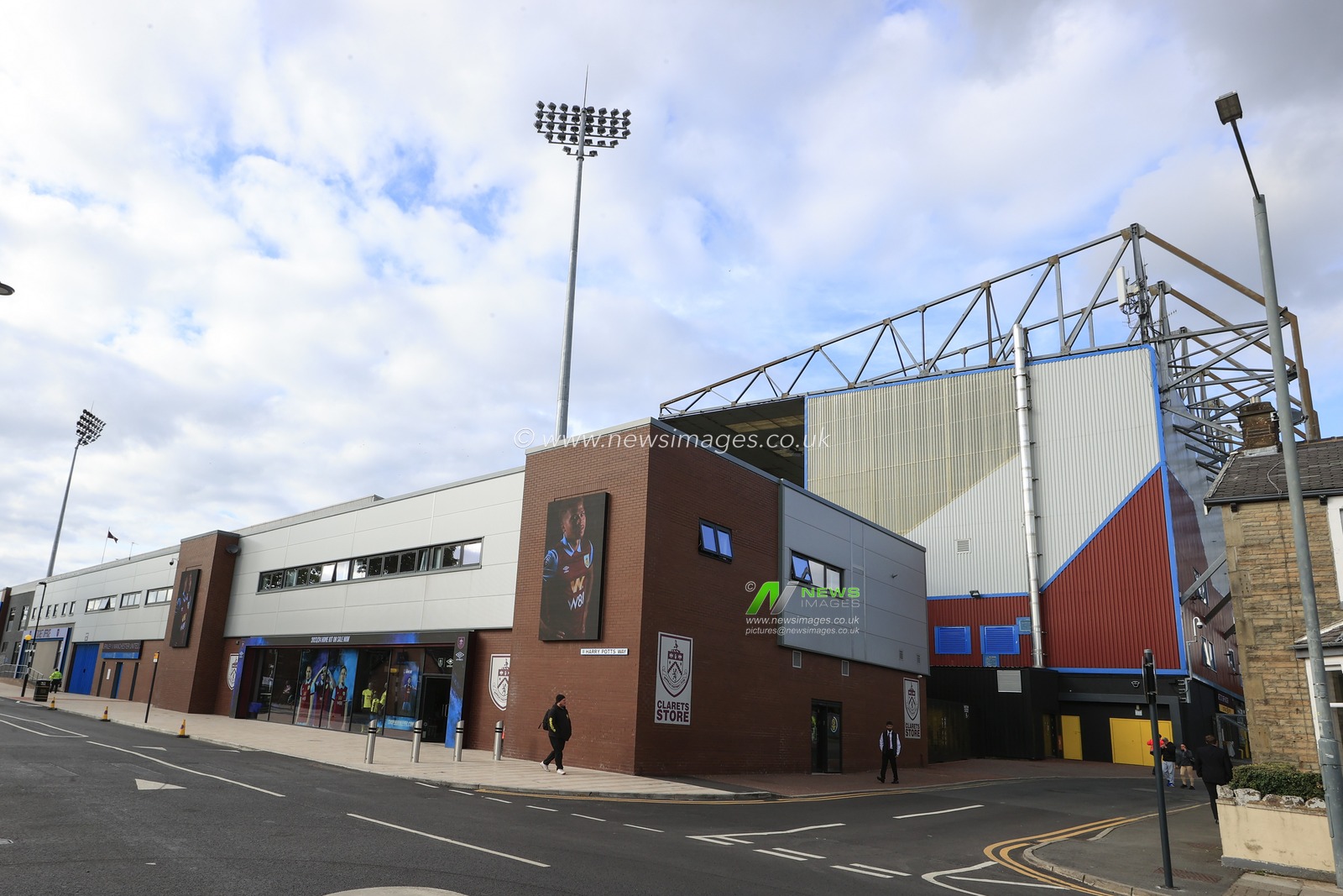 Exterior view of Turf Moor ahead of the Premier League match Burnley vs Manchester United at Turf Moor, Burnley, United Kingdom, 23rd September 2023

(Photo by Conor Molloy/News Images)