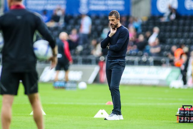Alessio Dionisi manager of Watford during the Sky Bet Championship match Swansea City vs Watford at Swansea.com Stadium, Swansea, United Kingdom on 01 September 2026

(Photo by Andrew Lewis/News Images)