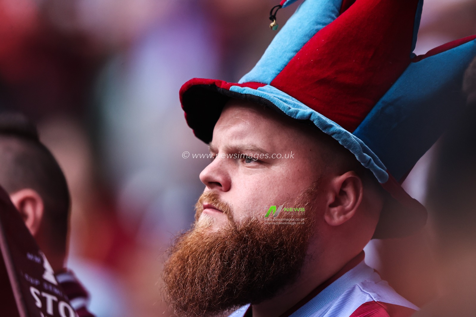 Aston Villa fans during the Emirates FA Cup Semi-Final match Crystal Palace vs Aston Villa at Wembley Stadium, London, United Kingdom, 26th April 2025

(Photo by Alfie Cosgrove/News Images)