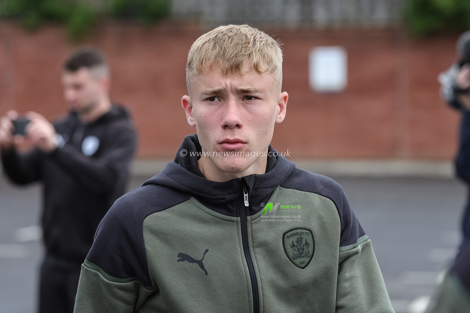 Ziggy Kozluk arrives during the Sky Bet League 1 match Bristol Rovers vs Barnsley at Memorial Stadium, Bristol, United Kingdom, 12th August 2023

(Photo by Mark Cosgrove/News Images)