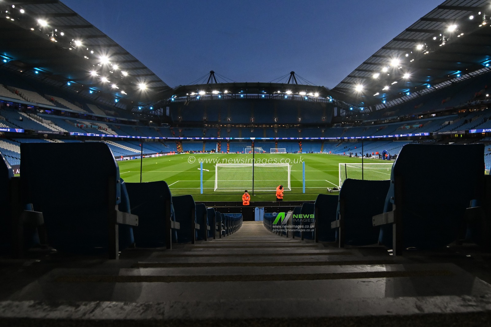 A general view of during of the Etihad Stadium ahead of the UEFA Champions League, League Stage Manchester City v Sparta Prague at Etihad Stadium, Manchester, United Kingdom, 23rd October 2024

(Photo by Cody Froggatt/News Images)