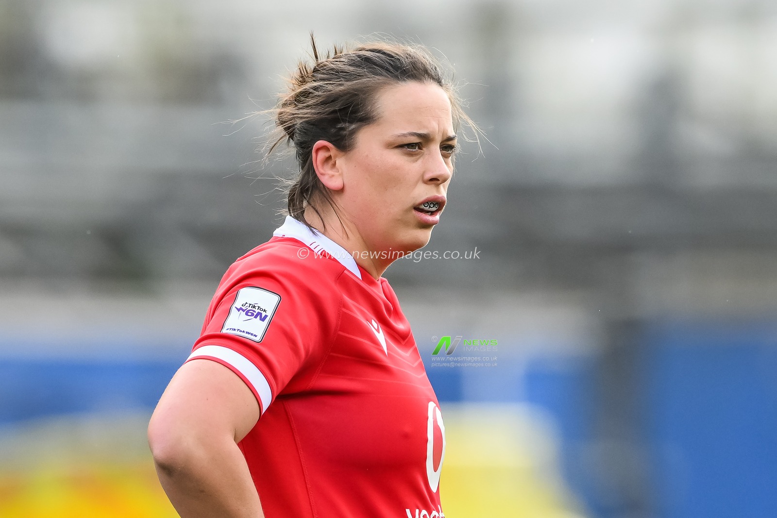 Sioned Harries of Wales during the TikTok Womenâ€™s Six Nations match Wales vs Ireland at BT Cardiff Arms Park, Cardiff, United Kingdom, 25th March 2023

(Photo by Craig Thomas/News Images)