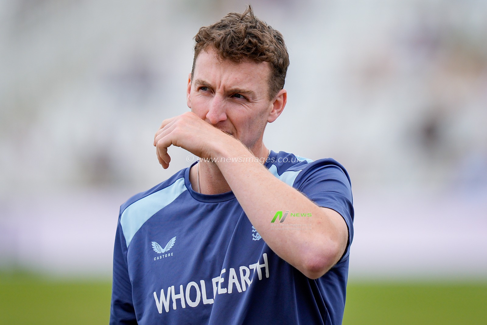 Harry Brook of England   during the post match presentations during the 3rd Rothesay Test Match Day 5 match England vs New Zealand at Trent Bridge, Nottingham, United Kingdom on 29 June 2026

(Photo by Maynard Manyowa/News Images)