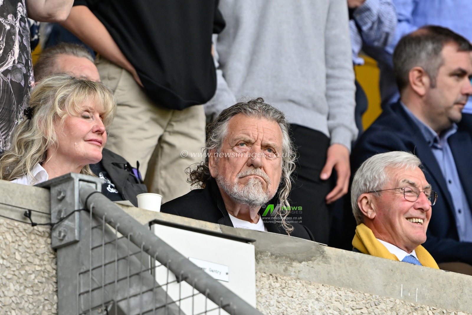 Led Zeppelin member Robert Plant, during the Premier League match Wolverhampton Wanderers vs Crystal Palace at Molineux, Wolverhampton, United Kingdom, 11th May 2024

(Photo by Cody Froggatt/News Images)