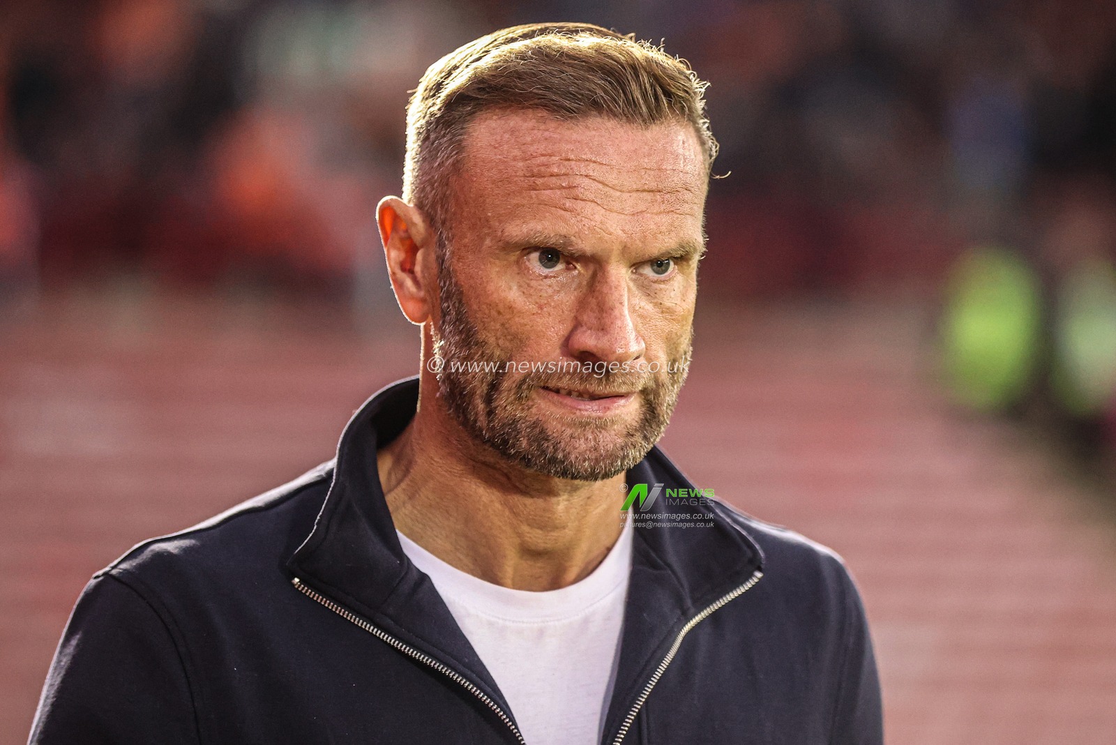 Ian Evatt manager of Blackpool during the Sky Bet League One match Barnsley vs Blackpool at Oakwell, Barnsley, United Kingdom on 02 September 2026

(Photo by Alfie Cosgrove/News Images)
