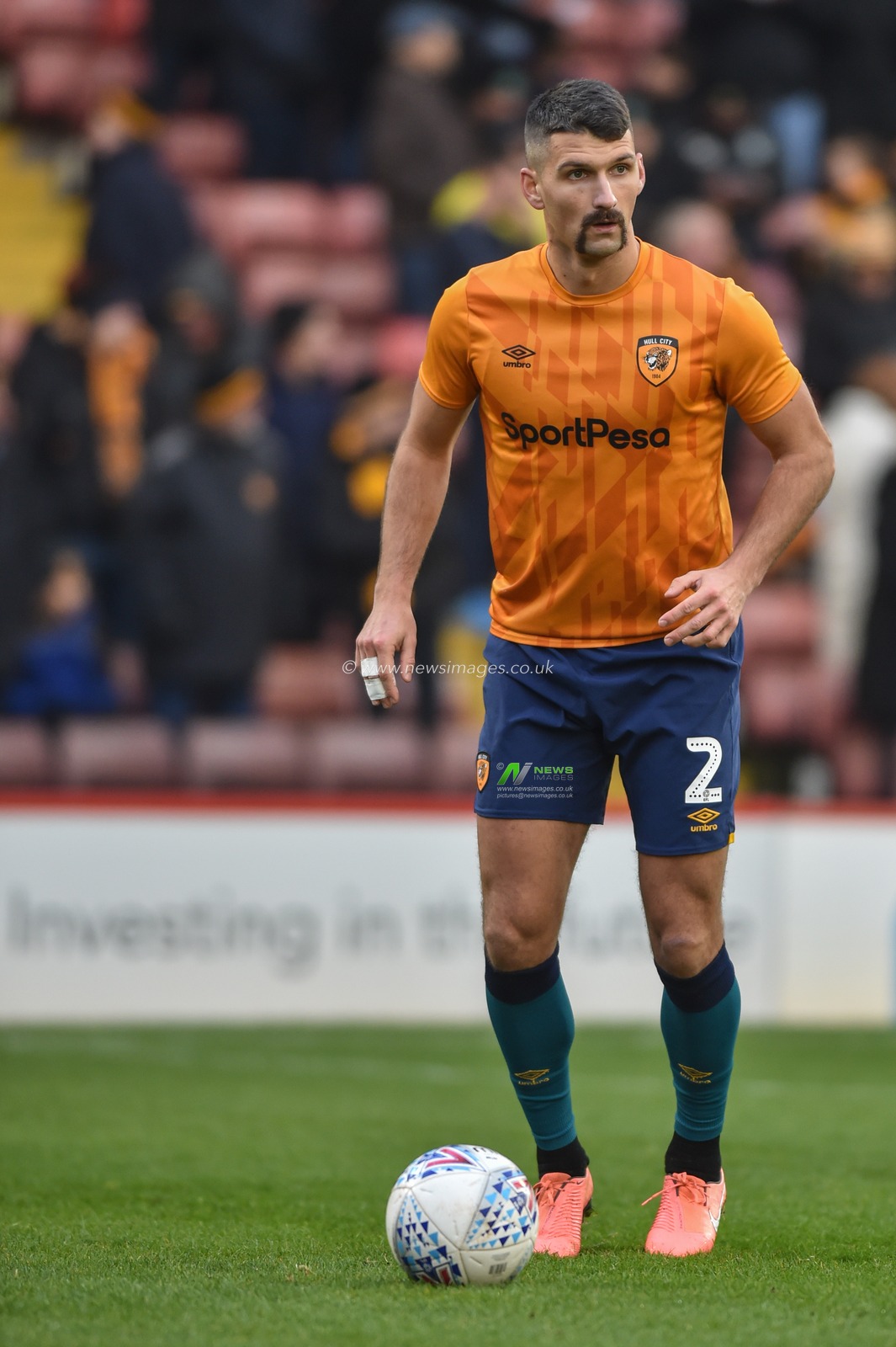 30th November 2019, Oakwell, Barnsley, England; Sky Bet Championship, Barnsley v Hull City :Eric Lichaj (2) of Hull City

Credit: Dean Williams/News Images