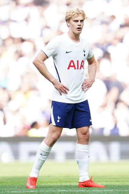 Lucas Bergvall of Tottenham Hotspur during the pre-season friendly match Tottenham Hotspur vs Hoffenheim at Tottenham Hotspur Stadium, London, United Kingdom on 15 August 2026

(Photo by Harvey Murphy/News Images)