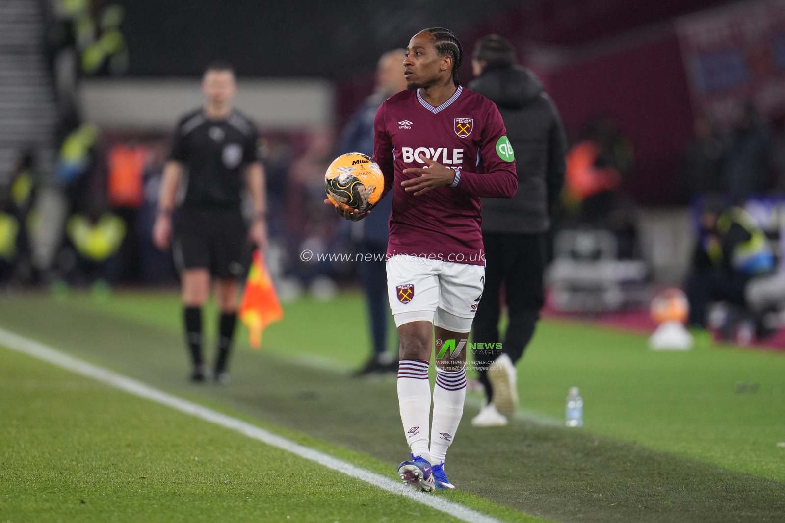 Kyle Walker-Peters of West Ham United during the Emirates FA Cup Third Round match West Ham United vs Queens Park Rangers at London Stadium, London, United Kingdom, 11th January 2026

(Photo by Harvey Murphy/News Images)