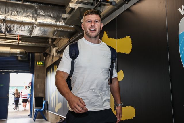 George Williams of Warrington Wolves arrives during the Betfred Super League round 21 match Warrington Wolves vs Wigan Warriors at Halliwell Jones Stadium, Warrington, United Kingdom, 8th August 2025

(Photo by Alfie Cosgrove/News Images)
