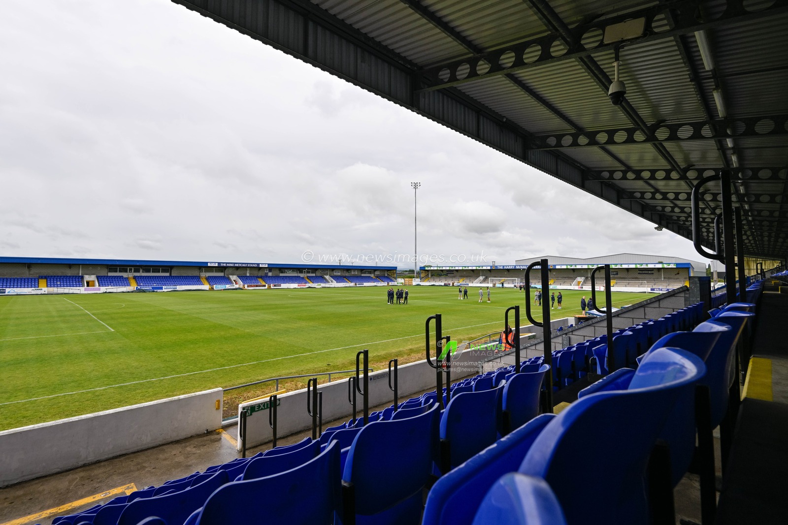 A general view of the Deva Stadium ahead of the Pre-season friendly match Chester vs Stockport County at Deva Stadium, Chester, United Kingdom, 6th July 2024

(Photo by Cody Froggatt/News Images)