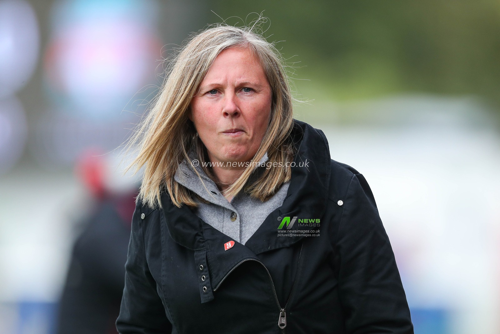 Rehanne Skinner of West Ham United looks on during the The FA Women's Super League match West Ham United Women vs Liverpool Women at The Chigwell Construction Stadium, London, United Kingdom, 29th September 2024

(Photo by Izzy Poles/News Images)