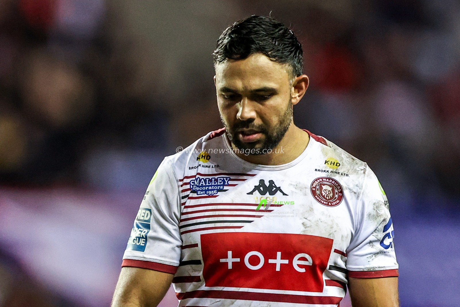 Bevan French of Wigan Warriors during the Betfred Super League match Wigan Warriors vs Leigh Leopards at The Brick Community Stadium, Wigan, United Kingdom on 26 February 2026

(Photo by Alfie Cosgrove/News Images)