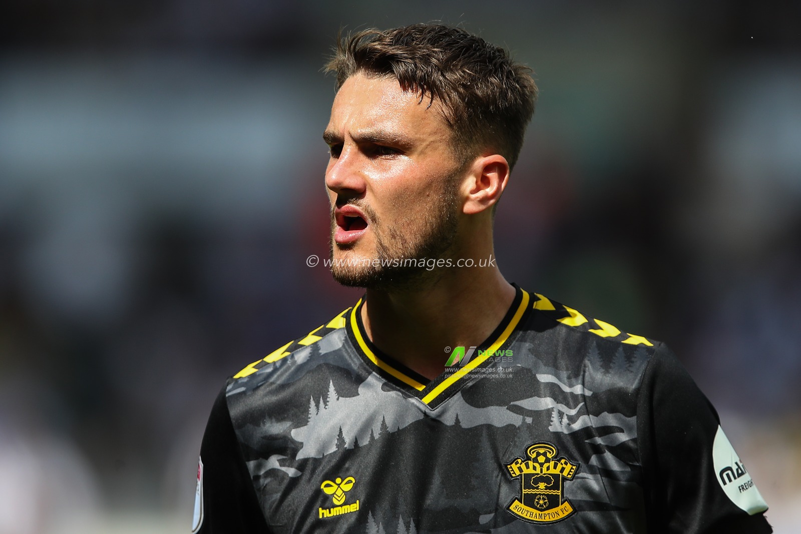 Taylor Harwood-Bellis of Southampton during the Sky Bet Championship Play-Off Semi-Final First Leg match West Bromwich Albion vs Southampton at The Hawthorns, West Bromwich, United Kingdom, 12th May 2024

(Photo by Gareth Evans/News Images)