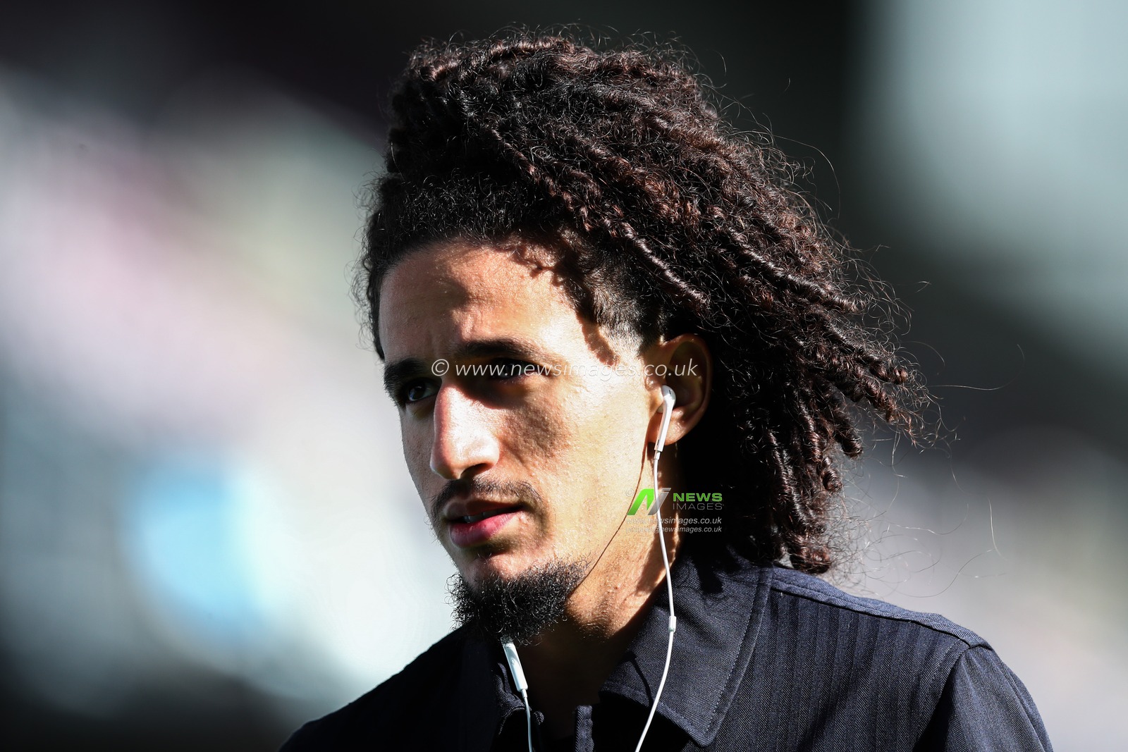 Hannibal Mejbri of Burnley arrives at stadium ahead of the Premier League match Burnley vs Bournemouth at Turf Moor, Burnley, United Kingdom on 14 March 2026

(Photo by Jorge Horsted/News Images)