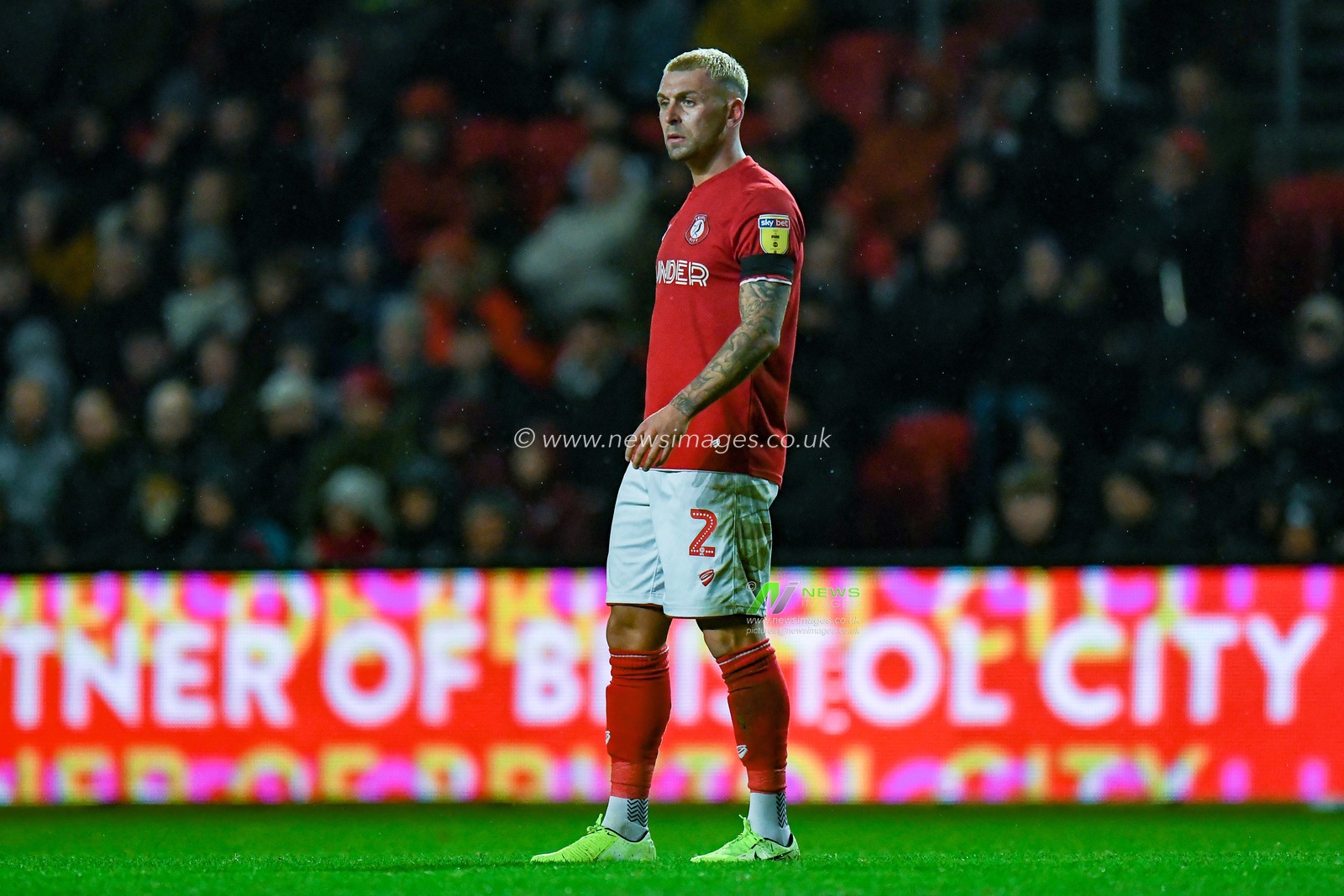 10th December 2019, Ashton Gate, Bristol, England; Sky Bet Championship, Bristol City v Millwall : Jack Hunt (2) of Bristol City 

Credit: Gareth Dalley/News Images