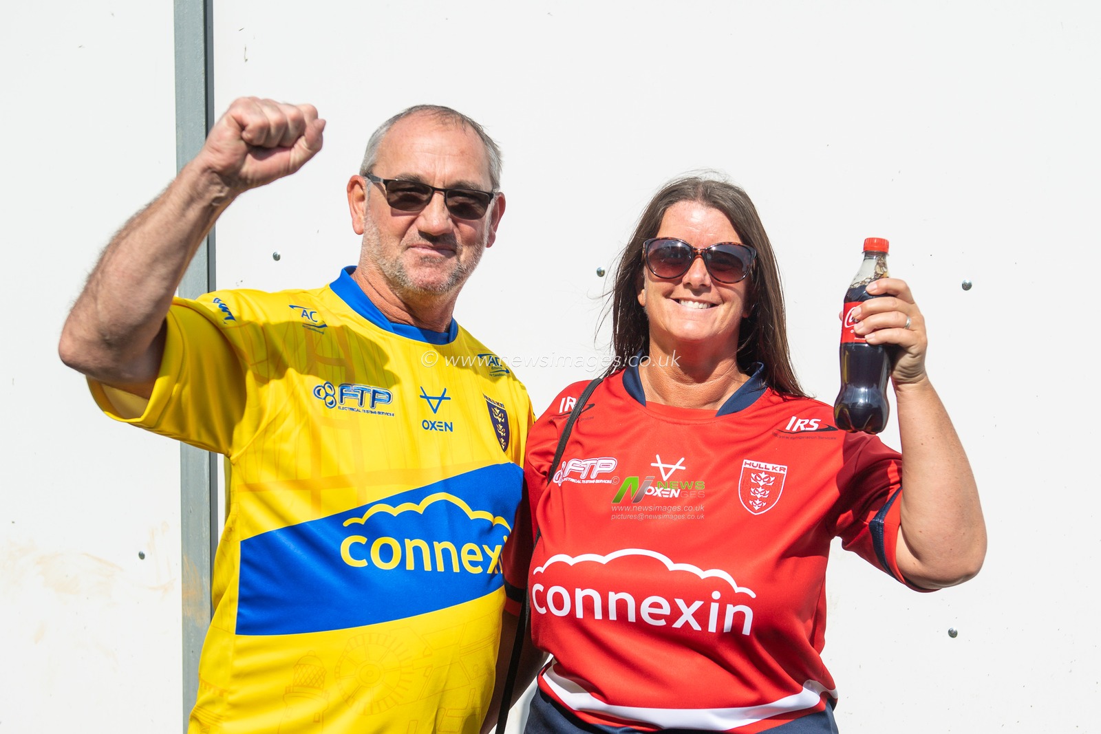 Hull KR fans begin to arrive at the MKM Stadium ahead of the Hull Derby, Hull, United Kingdom, 3rd September 2022

(Photo by Craig Thomas/News Images)