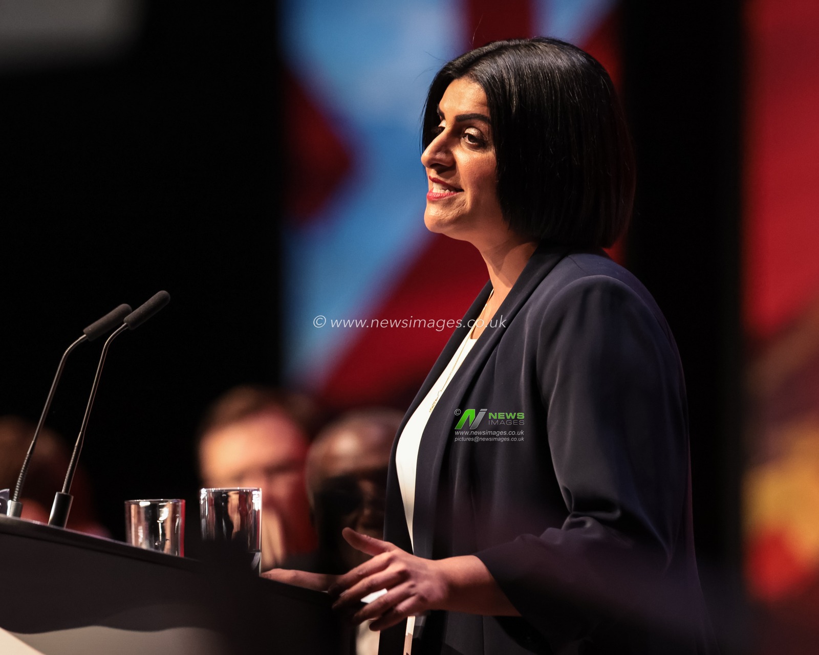 Shabana Mahmood MP, Home Secretary addresses the Conference during the labour Party Annual Conference 2025 Day 2 at The ACC, Liverpool, United Kingdom, 29th September 2025

(Photo by Mark Cosgrove/News Images)