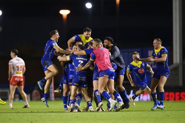 Betfred Super League play-off Eliminator 2 Warrington Wolves v St Helens