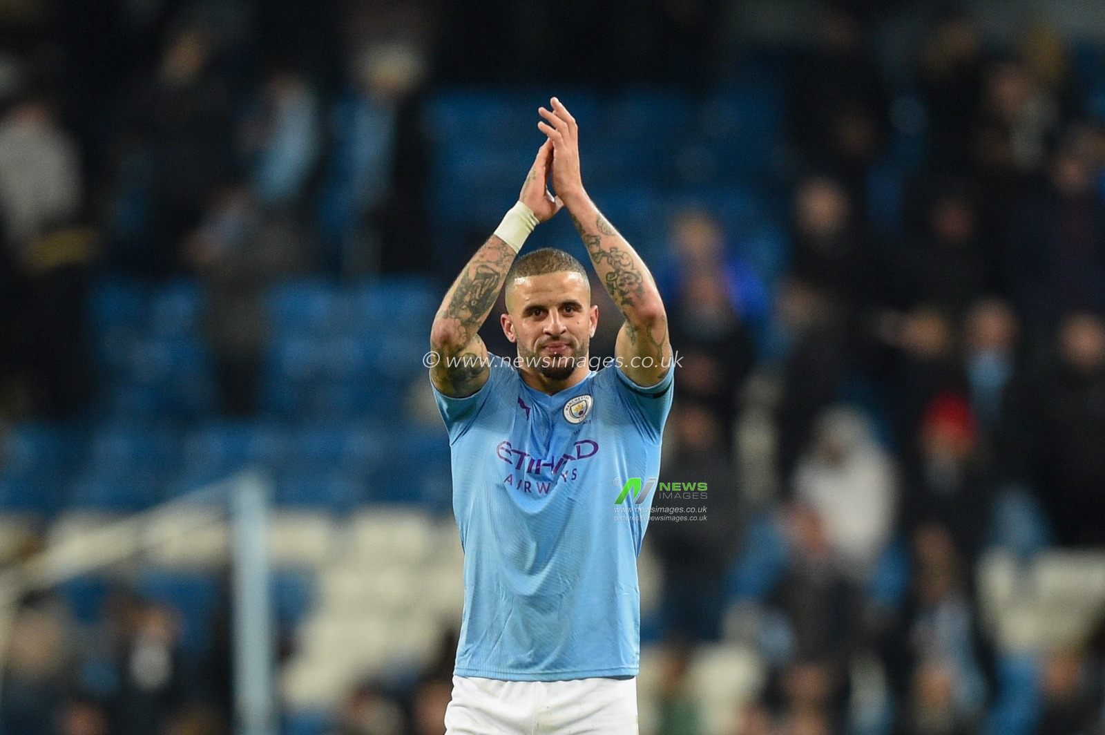 29th December 2019, Etihad Stadium, Manchester, England; Premier League, Manchester City v Sheffield United : Kyle Walker (2) of Manchester City after the game

Credit: Richard Long/News Images
