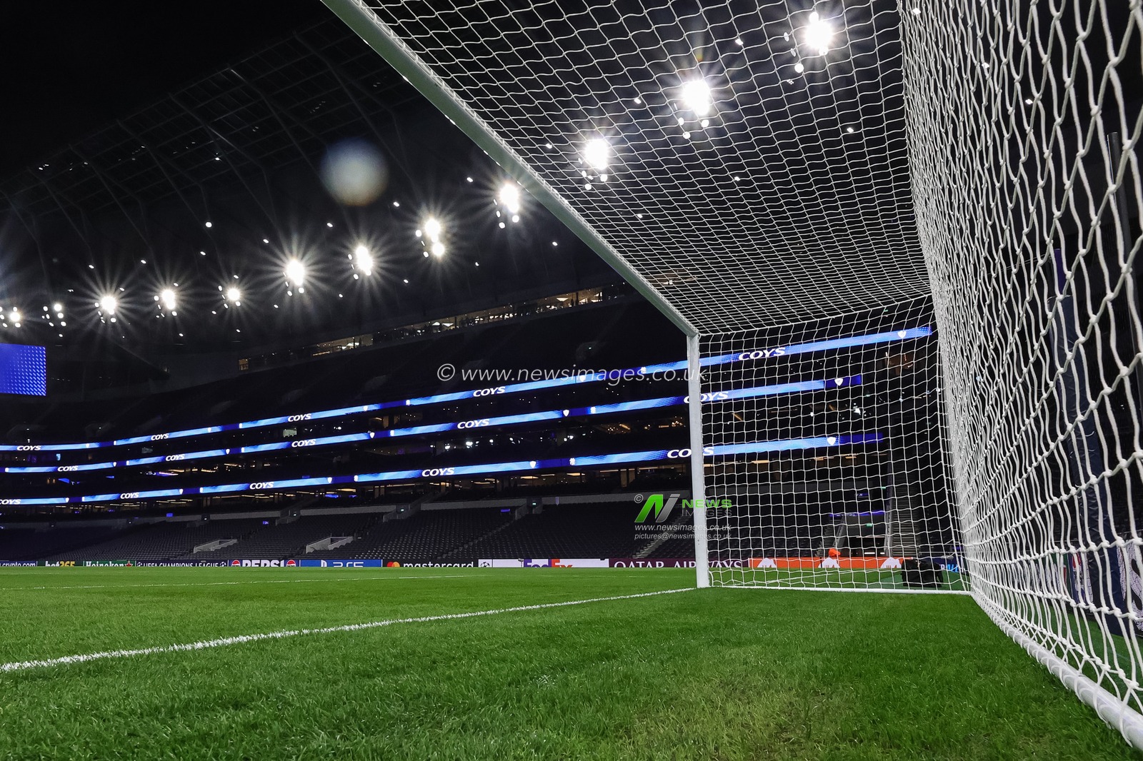 A general view of The Tottenham Hotspur Stadium during the UEFA Champions League Matchday 4 of 8 Tottenham Hotspur vs F.C. Copenhagen at Tottenham Hotspur Stadium, London, United Kingdom, 4th November 2025

(Photo by Mark Cosgrove/News Images)

*** GER AUT SUI OUT ***