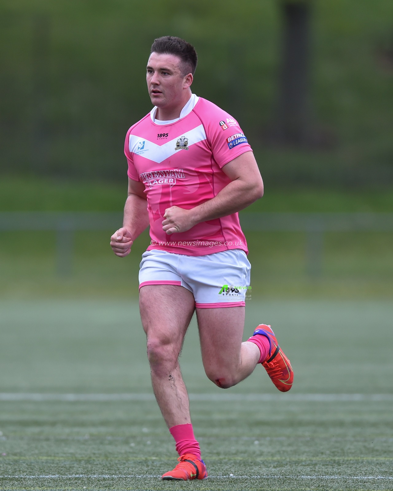 Gav Rodden of North Wales Crusaders during the game