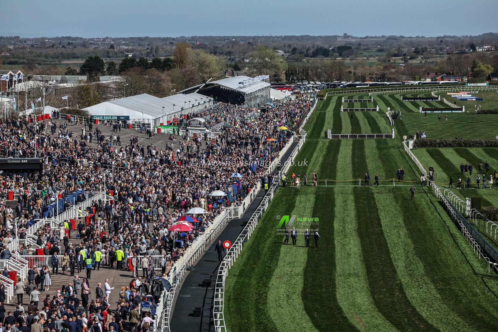 A general view of Aintree during the Randox Grand National 2025 Day 3 Grand National Day at Aintree Racecourse, Liverpool, United Kingdom, 5th April 2025

(Photo by Mark Cosgrove/News Images)