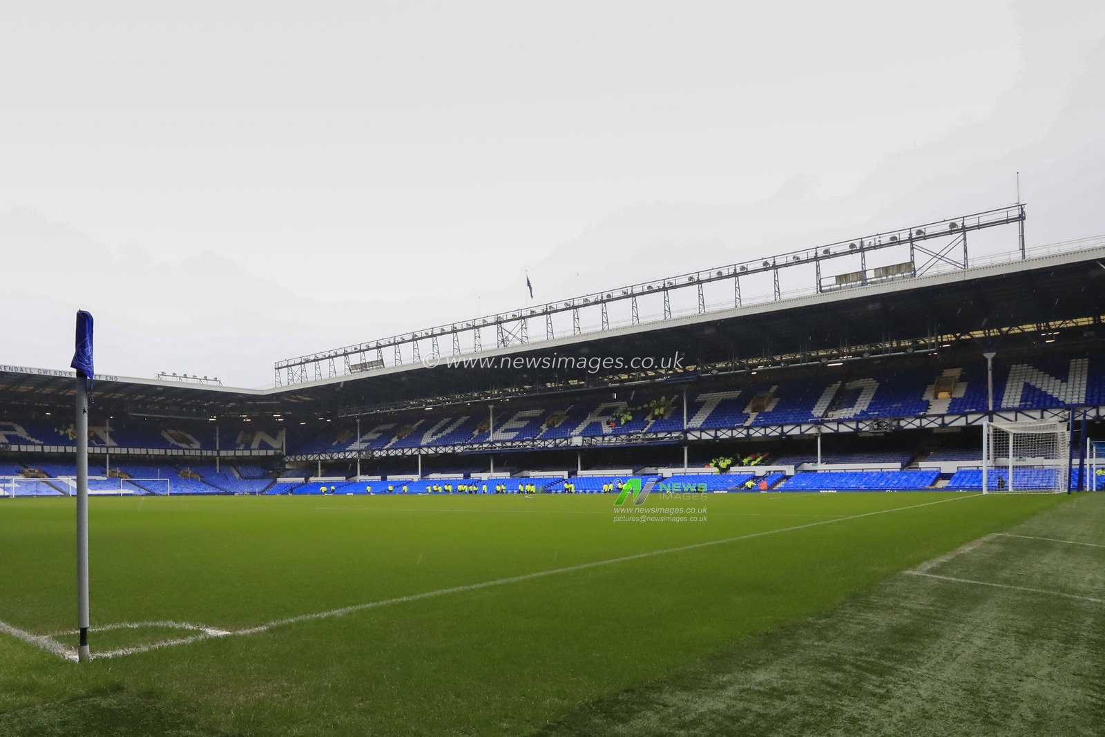 Inside the stadium ahead of the Premier League match Everton vs West Ham United at Goodison Park, Liverpool, United Kingdom, 2nd March 2024

(Photo by Conor Molloy/News Images)