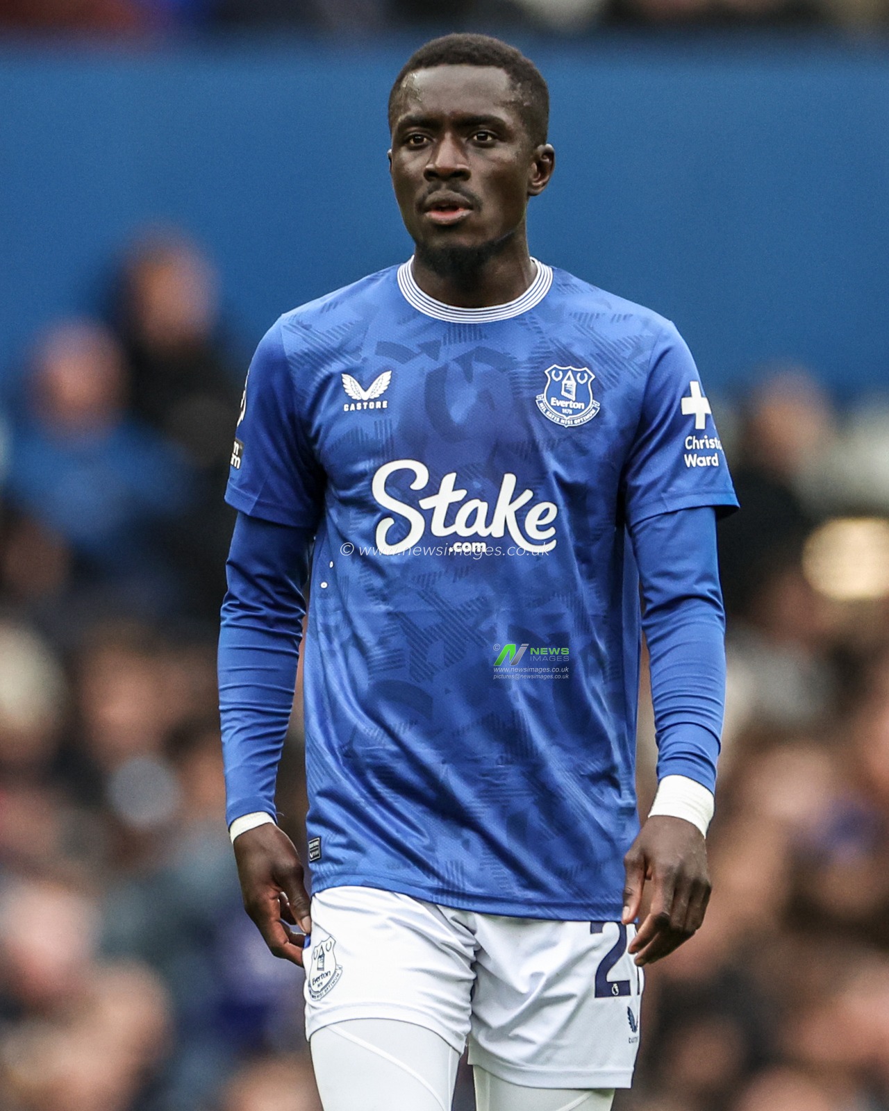 Idrissa Gueye of Everton during the Premier League match Everton vs Manchester City at Goodison Park, Liverpool, United Kingdom, 19th April 2025

(Photo by Mark Cosgrove/News Images)