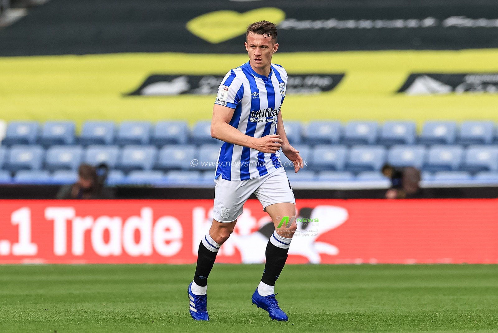 Jonathan Hogg #6 of Huddersfield Town during the game