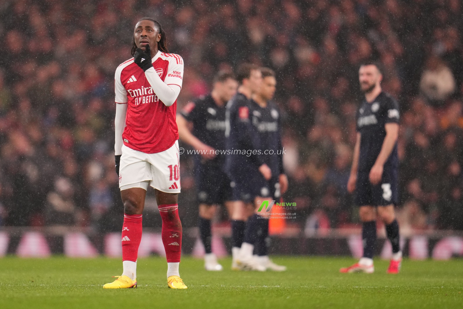 Eberechi Eze of Arsenal looks on during the Emirates FA Cup 4th round match Arsenal vs Wigan Athletic at Emirates, London, United Kingdom on 15 February 2026

(Photo by Harvey Murphy/News Images)