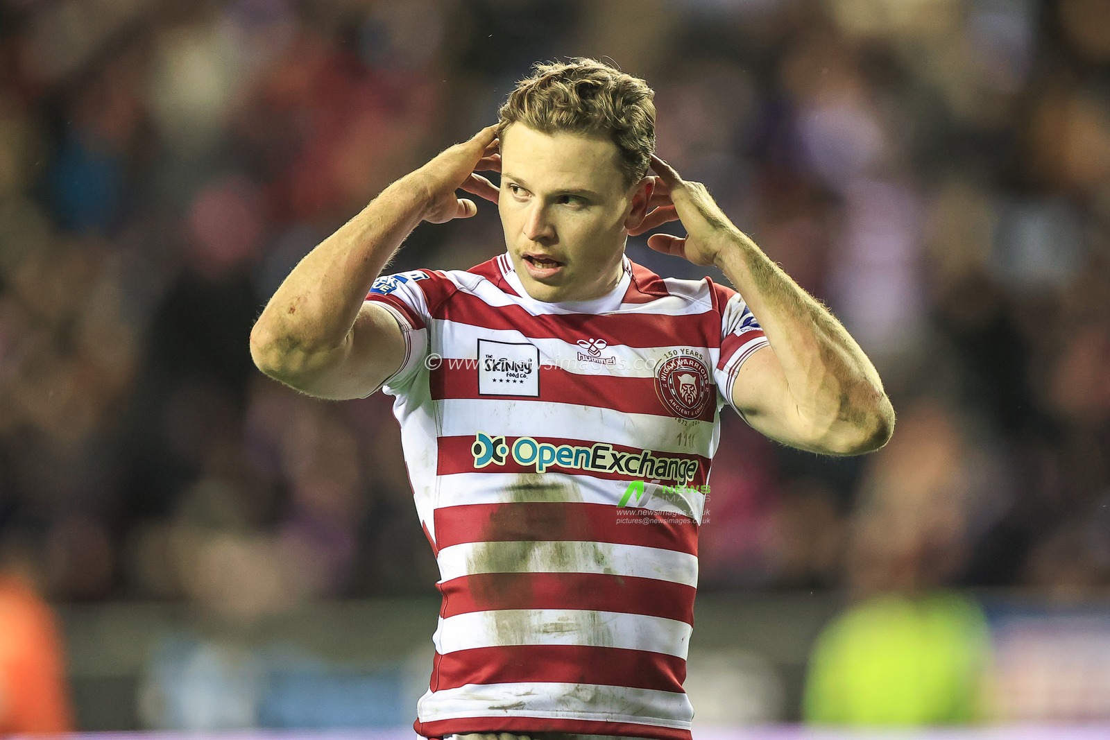 Jai Field #23 of Wigan Warriors